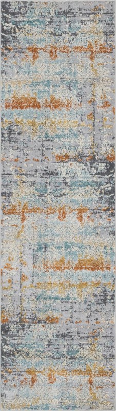 Upton · Abstract rug, grey