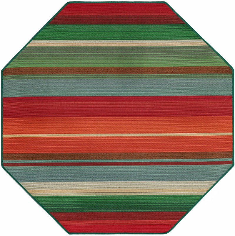 4' x 4' Lomax · Abstract Outdoor Rug
