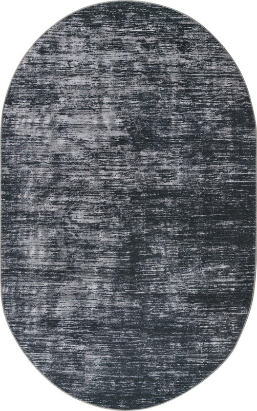 Prewitt · Linear abstract rug, black and ivory