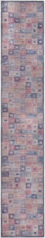 2' 7 x 14' Lewes · Geometric Washable Rug, multi