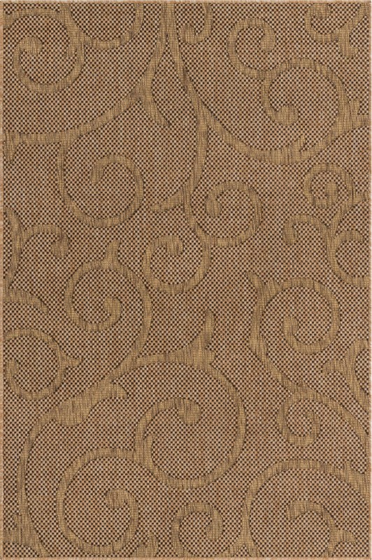 5' x 8' Fanshawe · Floral / botanical Outdoor Rug
