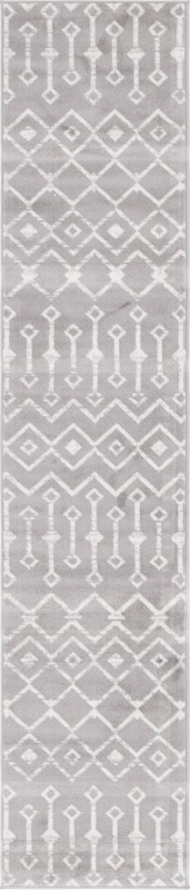 2' x 9' 10 Dudley · Chevron rug