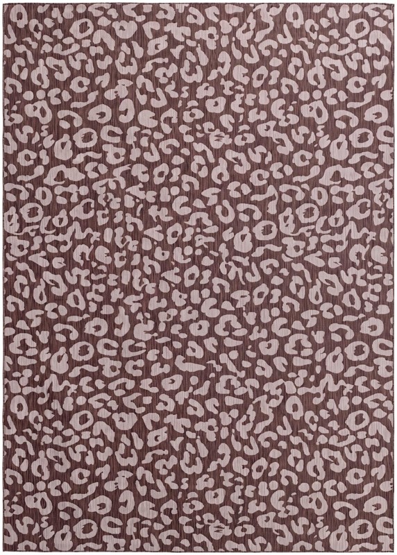 10' x 14' Cardamom · Animal print Outdoor Rug, brown