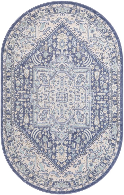 Jessup · Border rug, french blue