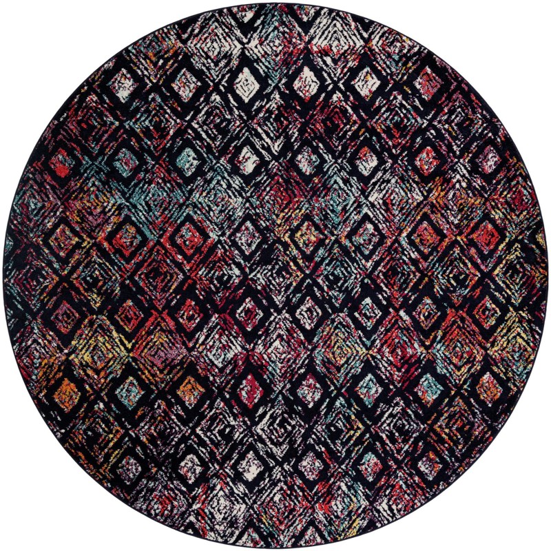 10' x 10' Whimbrel · Diamond rug, multi