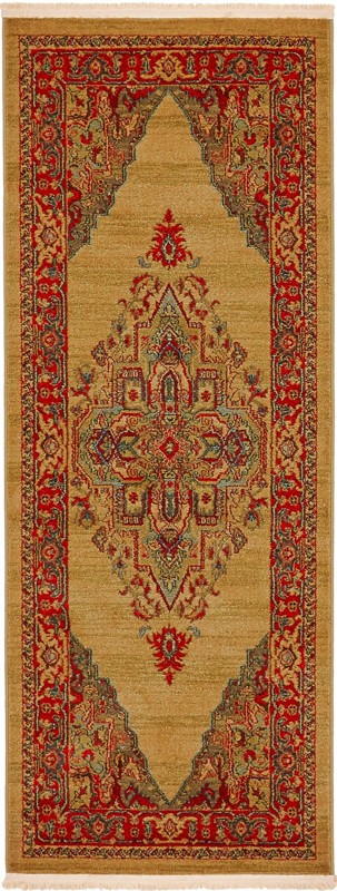 2' 7 x 7' Lathrop · Border rug