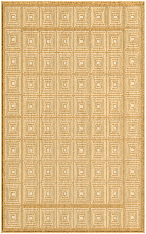 3' 3 x 5' 3 Atwood · Geometric rug, yellow