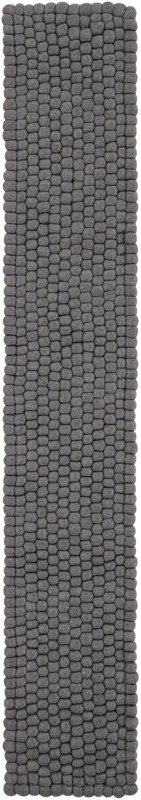 1' 2 x 8' Hawthorne · Solid Wool Rug, gray
