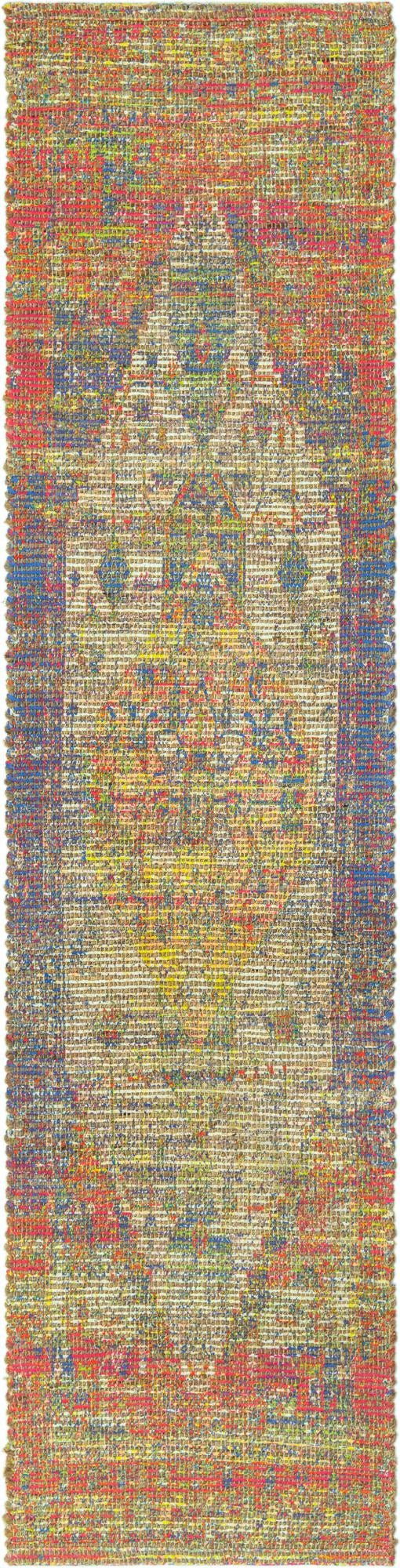 2' 2 x 8' Milford · Border rug, multi