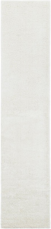 2' 7 x 12' Calvert · Solid Shag Rug, white