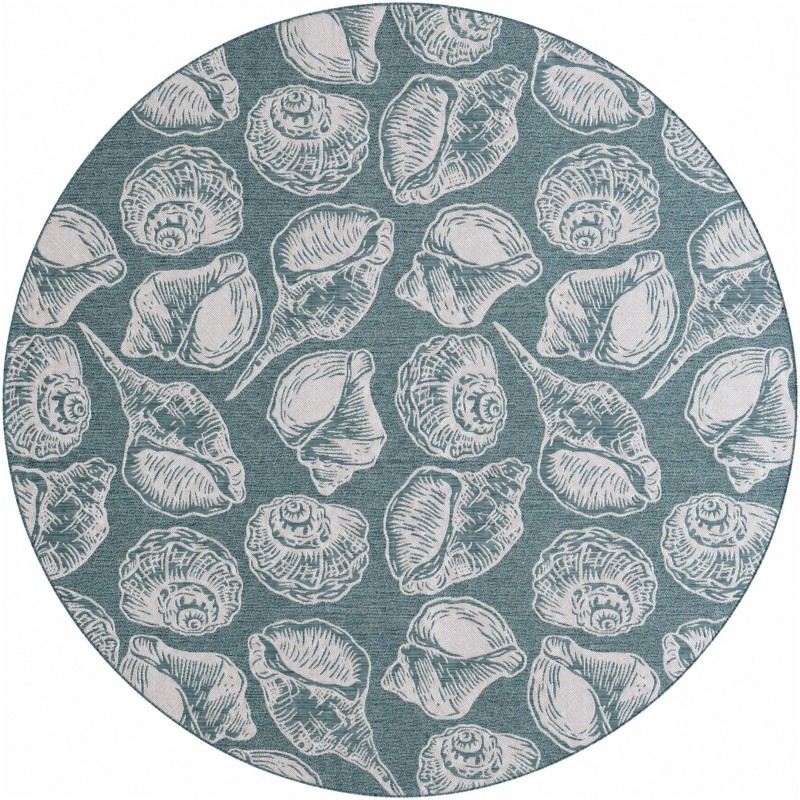 13' x 13' Arcata · Outdoor Rug, aqua
