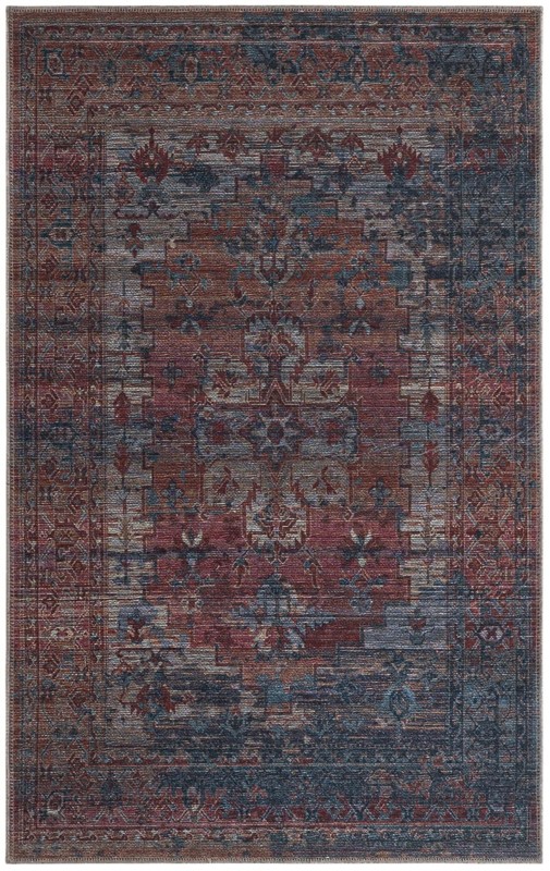 Teague · Border rug, antique red
