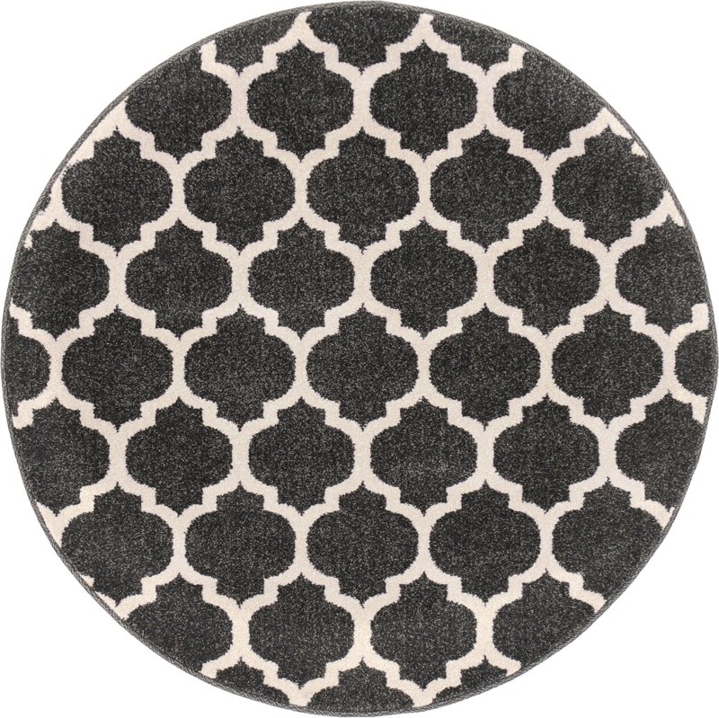 3' x 3' Arkwright · Trellis rug, fume