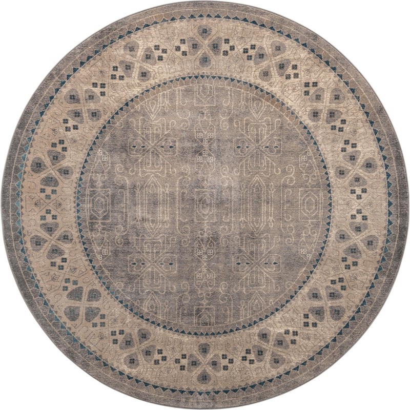 8' x 8' Esmond · Border rug