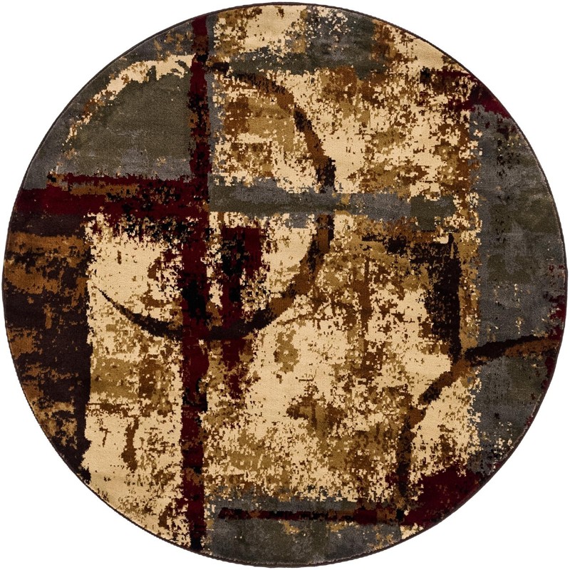 Meachum · Abstract rug, beige