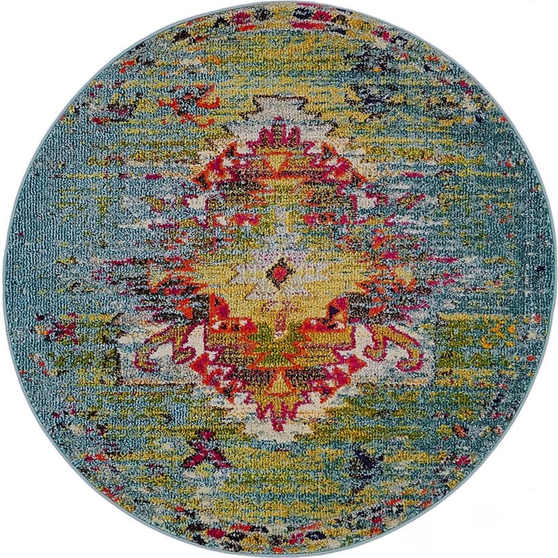 4' x 4' Lawler · Medallion Washable Rug