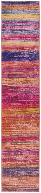 2' 6 x 12' Prewitt · Lines rug, multi