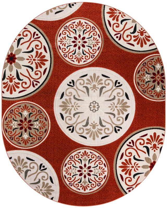 7' 10 x 10' Racine · Medallion Outdoor Rug