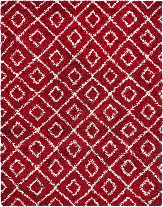Brock · Diamond Shag Rug