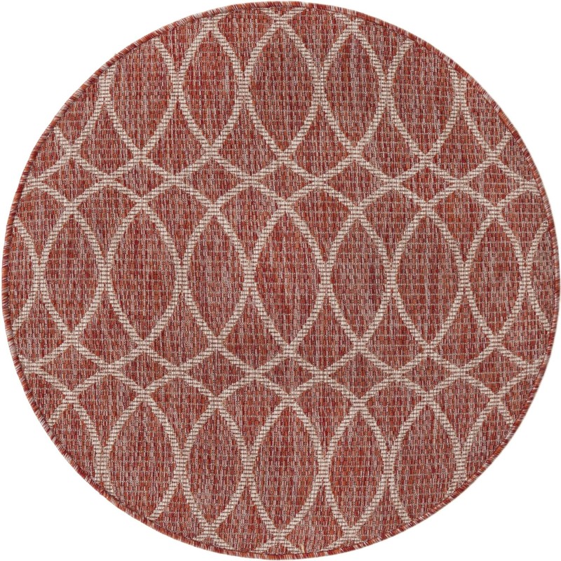 3' x 3' Atkins · Geometric Outdoor Rug