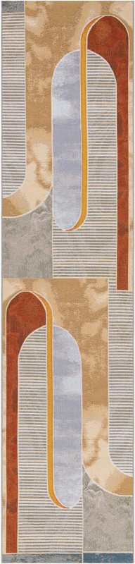 2' 7 x 12' Lomax · Abstract Outdoor Rug