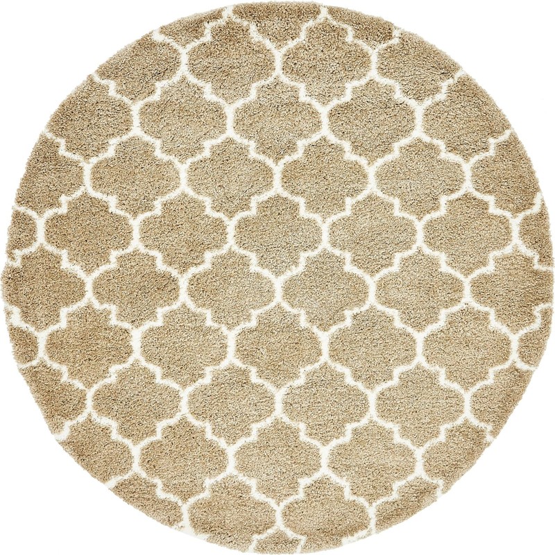 8' x 8' Jameson · Lattice Shag Rug