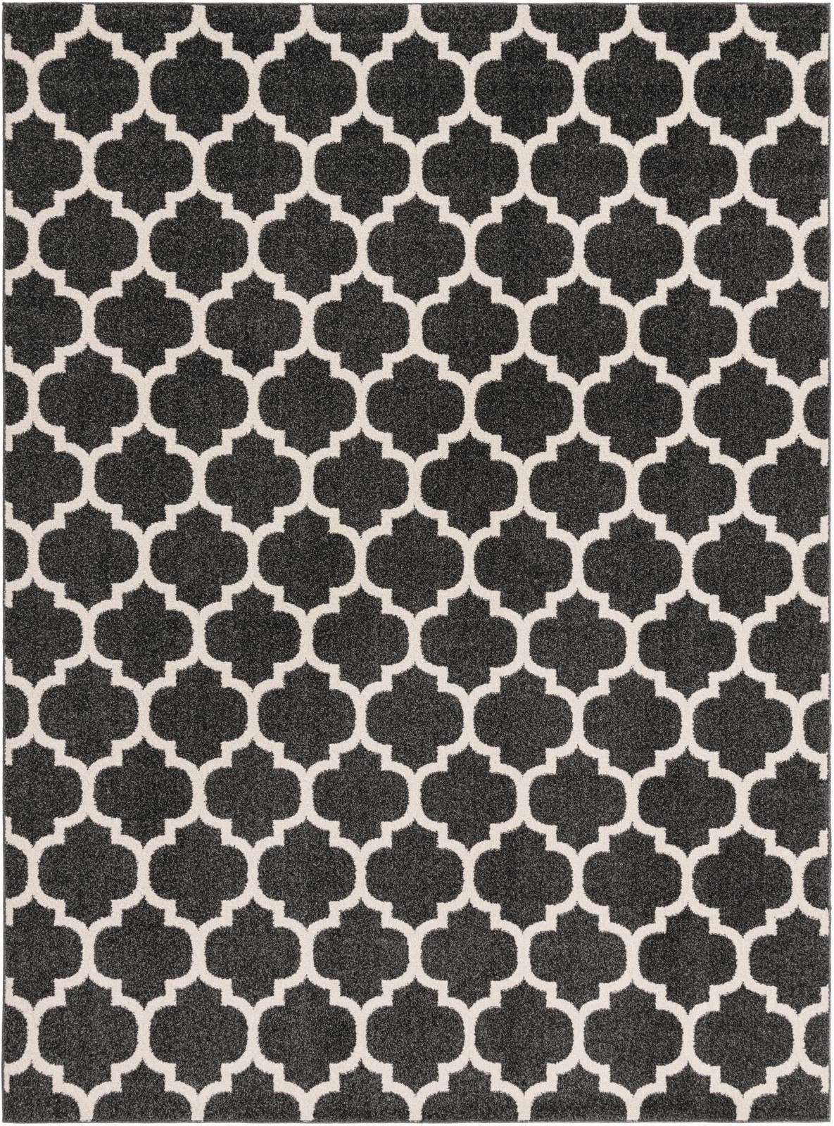 9' x 12' Arkwright · Trellis rug, fume