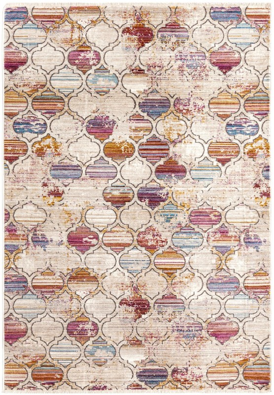 4' x 5' 10 Sparrow · Lattice rug, multi