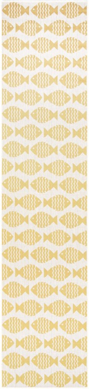 Beresford · Pictoral Outdoor Rug, yellow