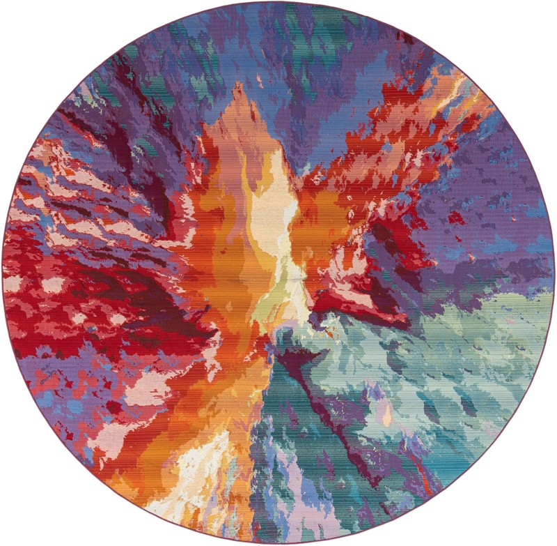 10' x 10' Lomax · Abstract Outdoor Rug