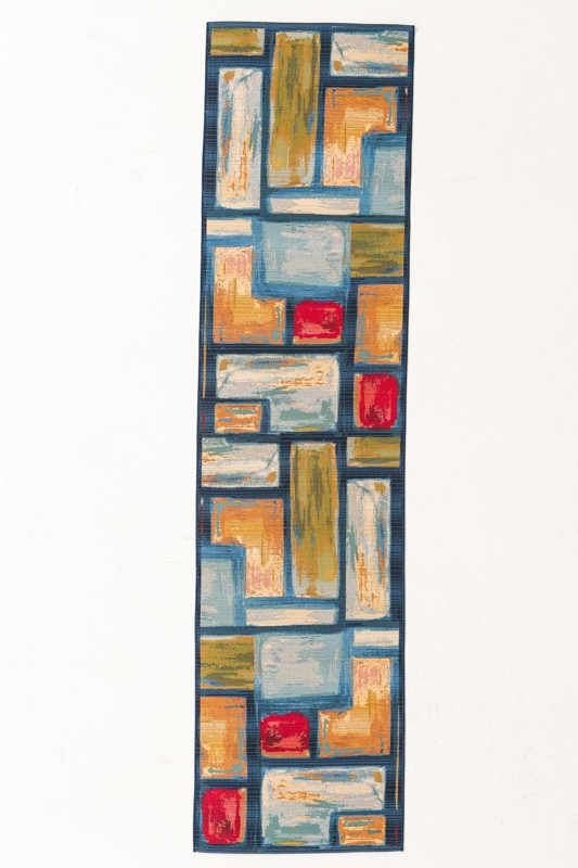 2' 7 x 11' Lomax · Abstract Outdoor Rug