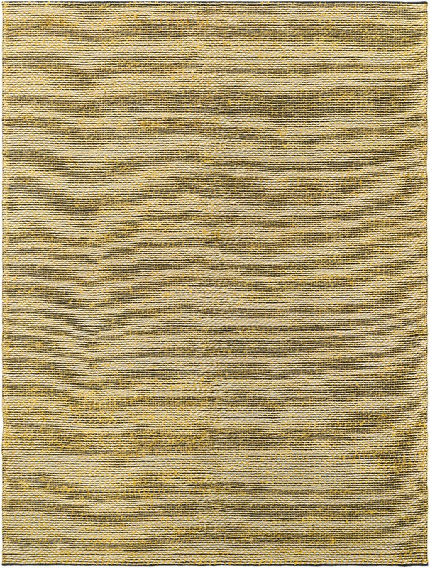 9' x 12' Keeler · Solid Wool Rug, yellow and navy