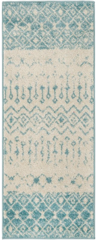 2' x 5' 3 Vernon · Border rug