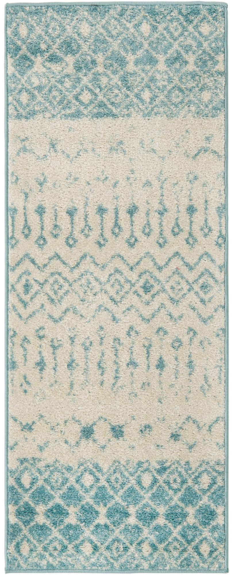 2' x 5' 3 Vernon · Border rug