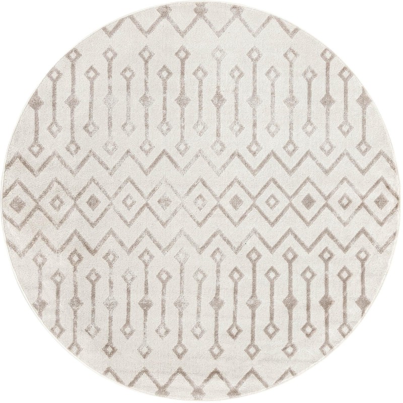 Eugene · Chevron rug, pearl