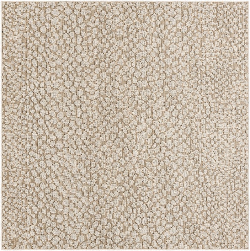 Dillard · Leopard Outdoor Rug, khaki and beige