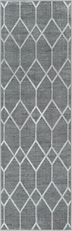 Thatcher · Diamond rug, grey