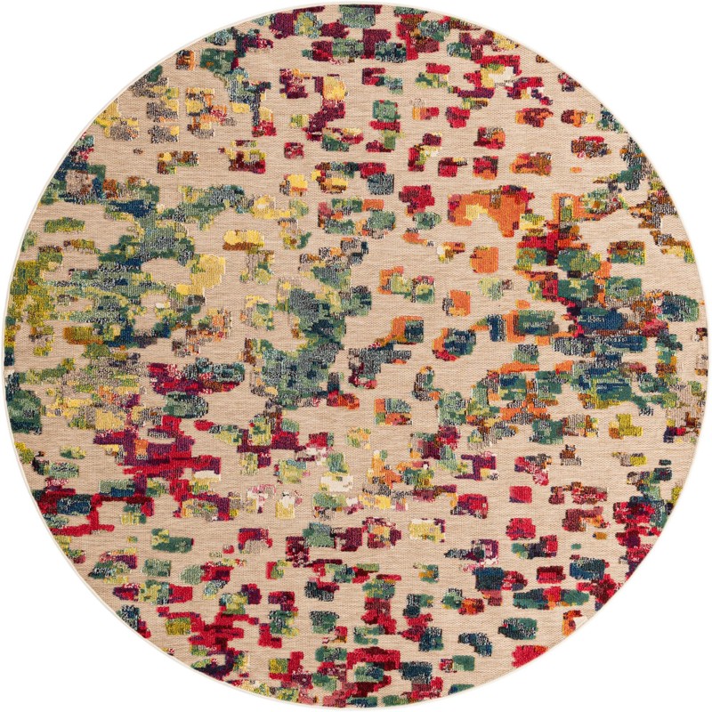 7' 10 x 7' 10 Fitzroy · Abstract Outdoor Rug, multi