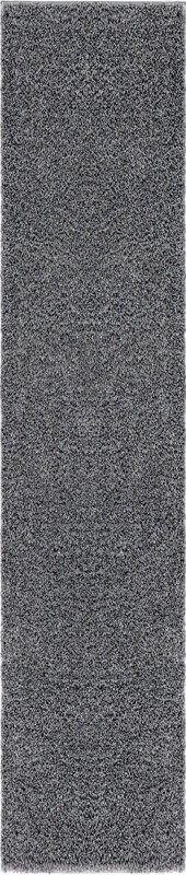 2' 7 x 13' Calvert · Solid Shag Rug, pebble gray