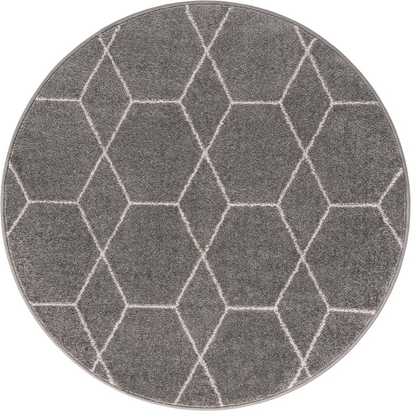 4' x 4' Galloway · Diamond rug
