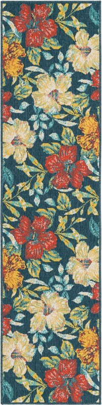 Bickford · Floral / botanical Outdoor Rug, multi