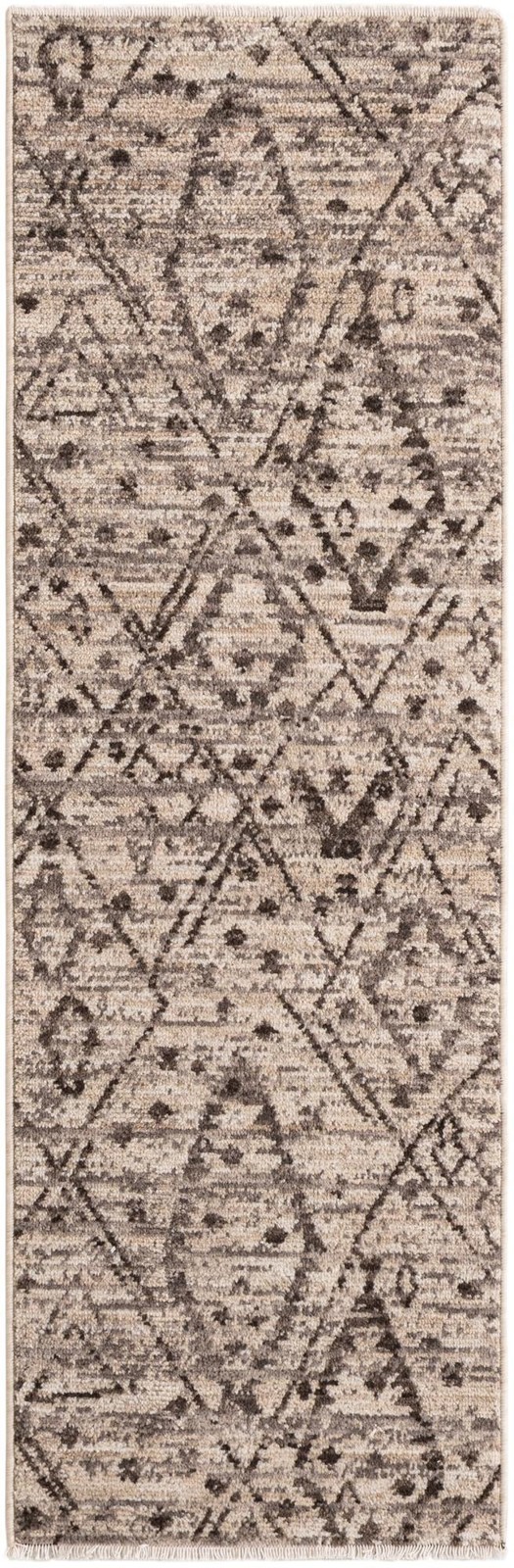2' x 6' 3 Ashford · Diamond rug, ivory