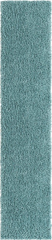 Dunham · Solid shag rug, aqua