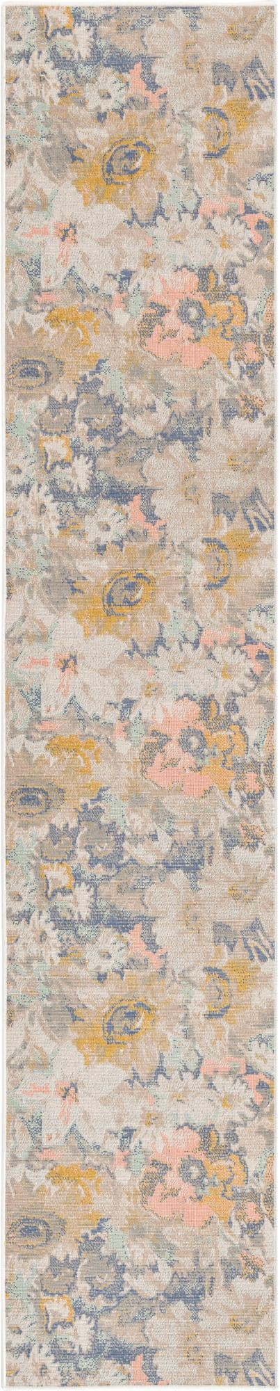 2' x 10' Danvers · Floral / botanical rug, multi