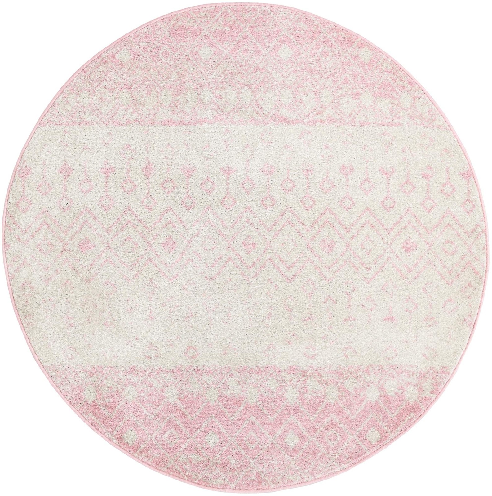 5' 3 x 5' 3 Vernon · Border rug