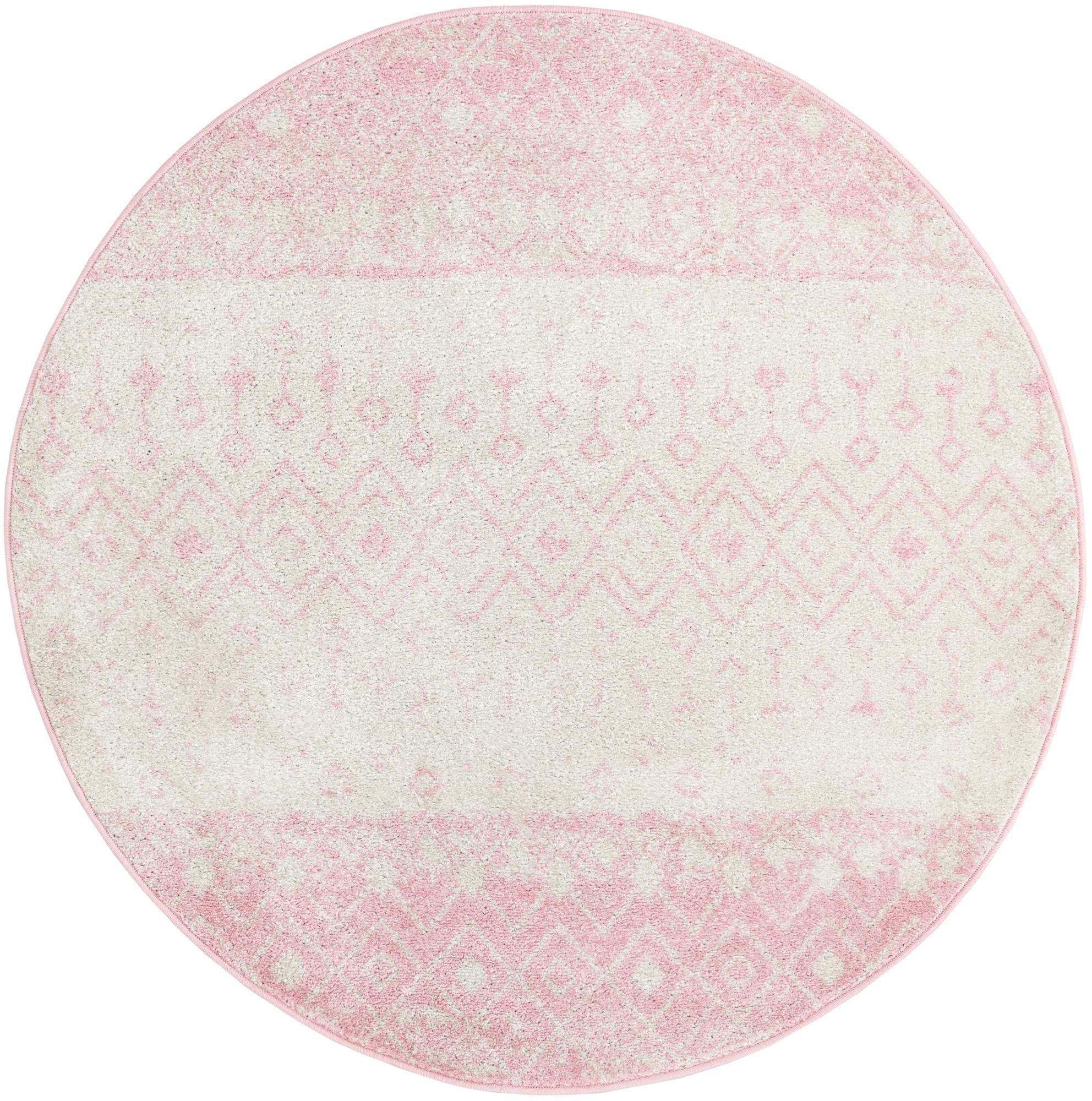 5' 3 x 5' 3 Vernon · Border rug