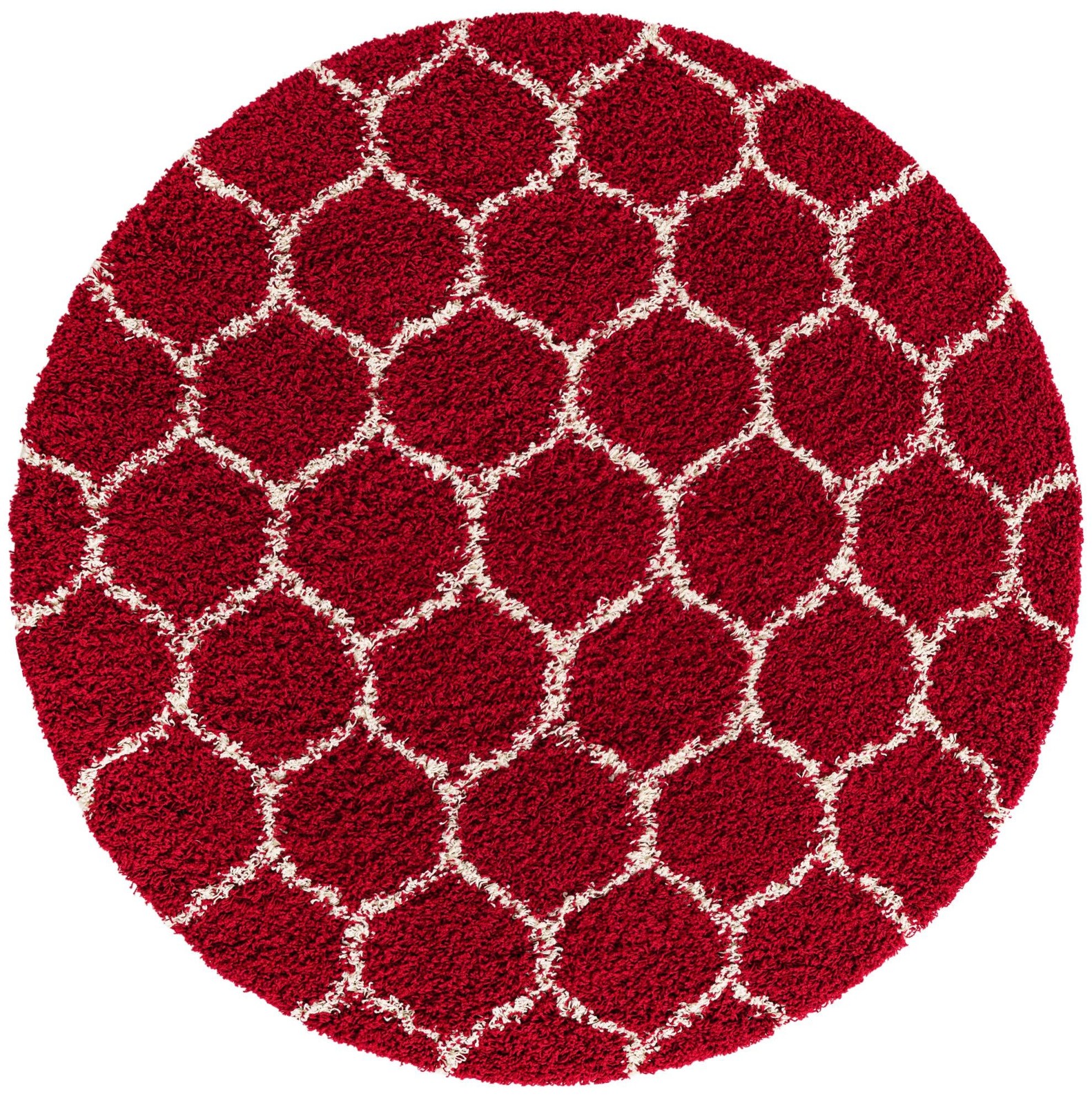 6' x 6' Barnett · Lattice Shag Rug