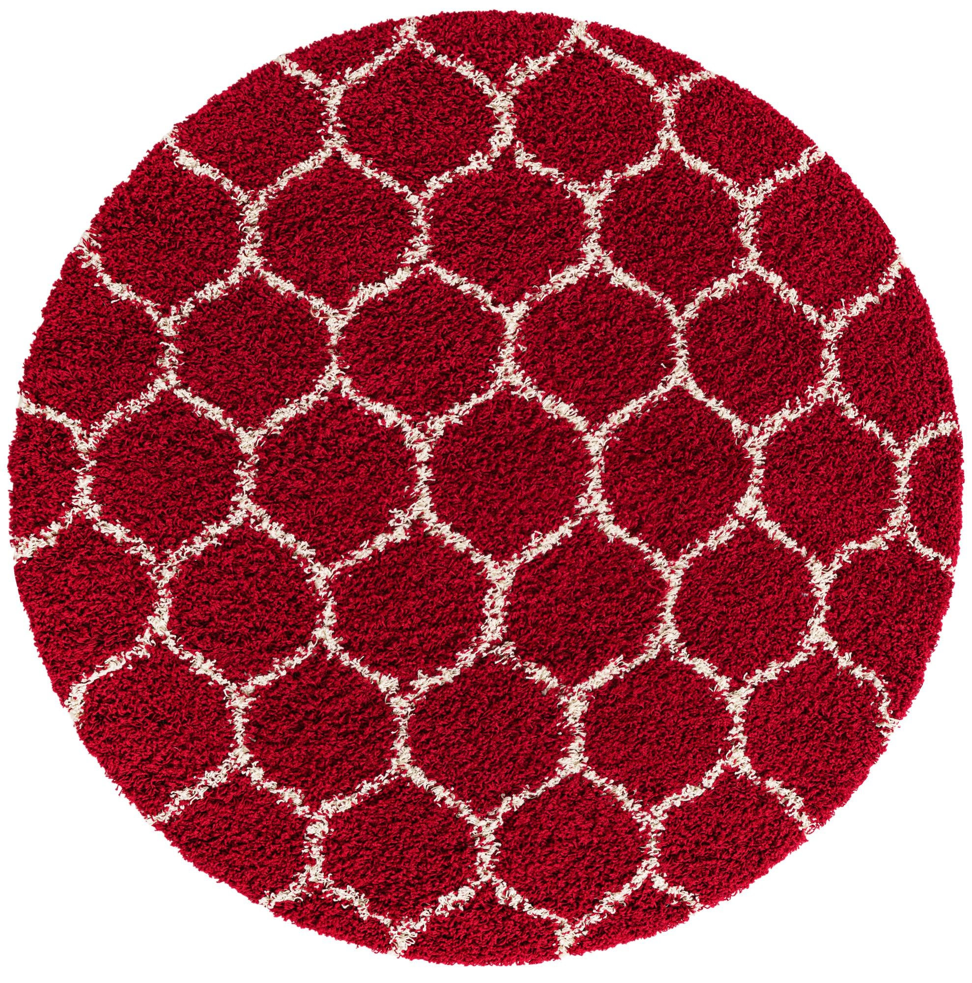 6' x 6' Barnett · Lattice Shag Rug