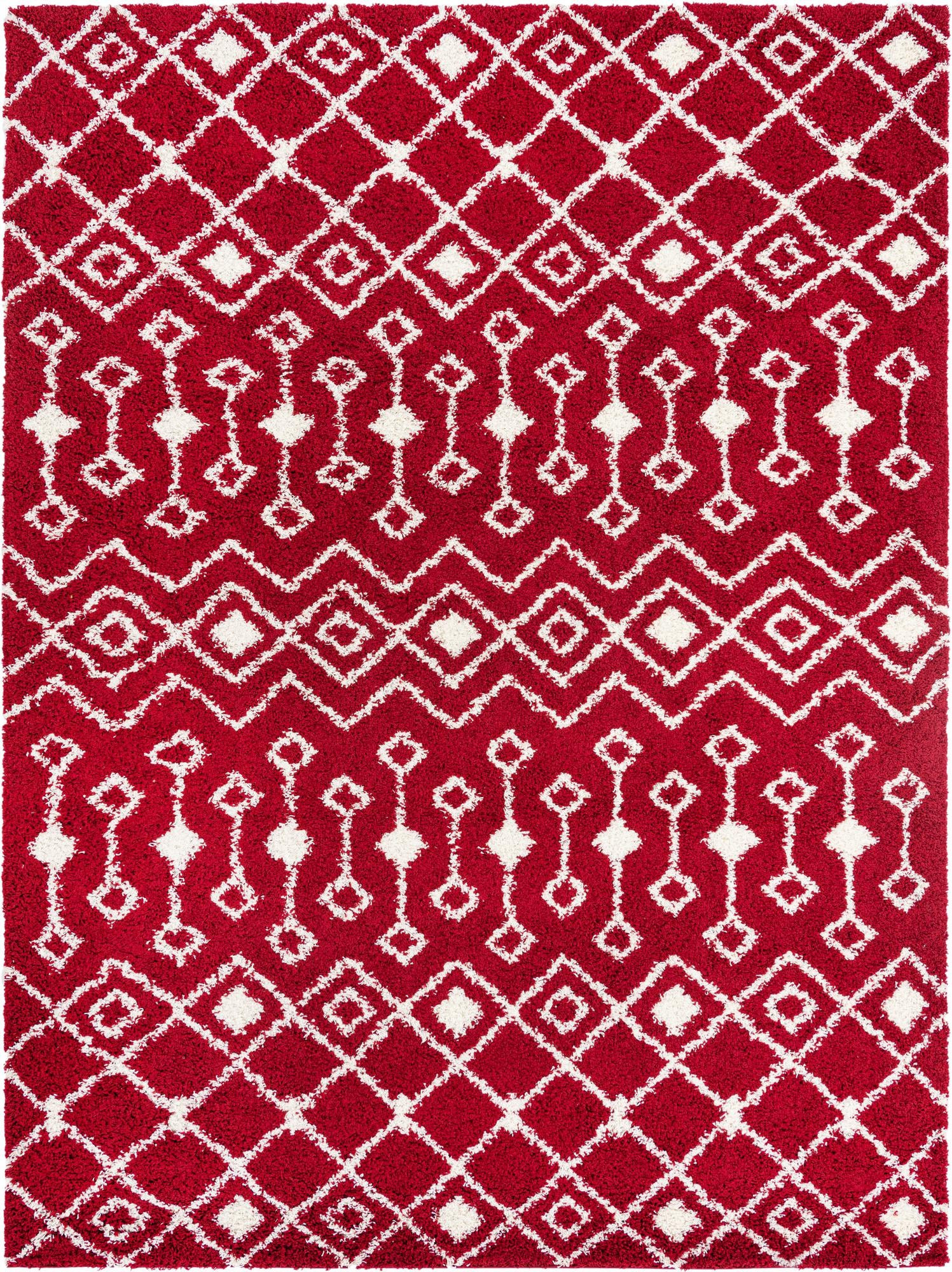 10' x 13' Bayley · Chevron Shag Rug