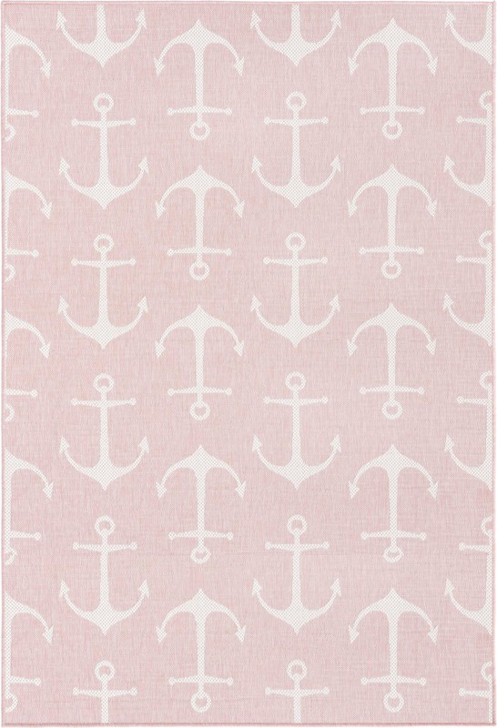5' 3 x 8' Millbrook · Outdoor Rug, pink